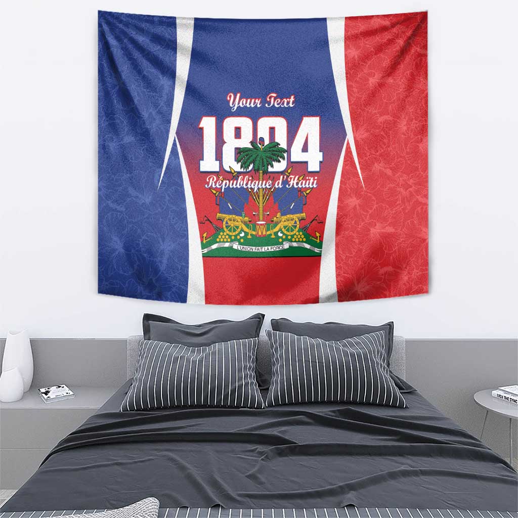 Personalized Haiti 1804 Tapestry Happy Ayiti Independence Day LT14