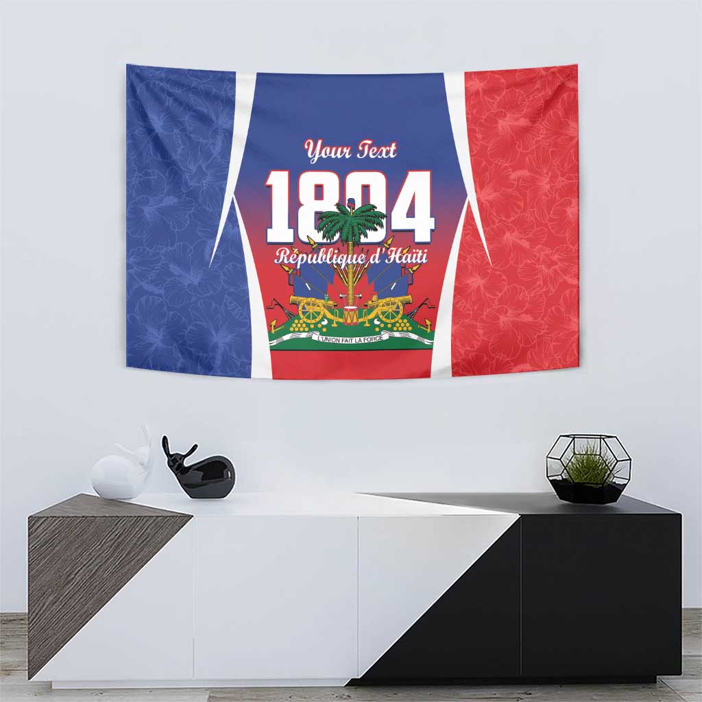 Personalized Haiti 1804 Tapestry Happy Ayiti Independence Day LT14