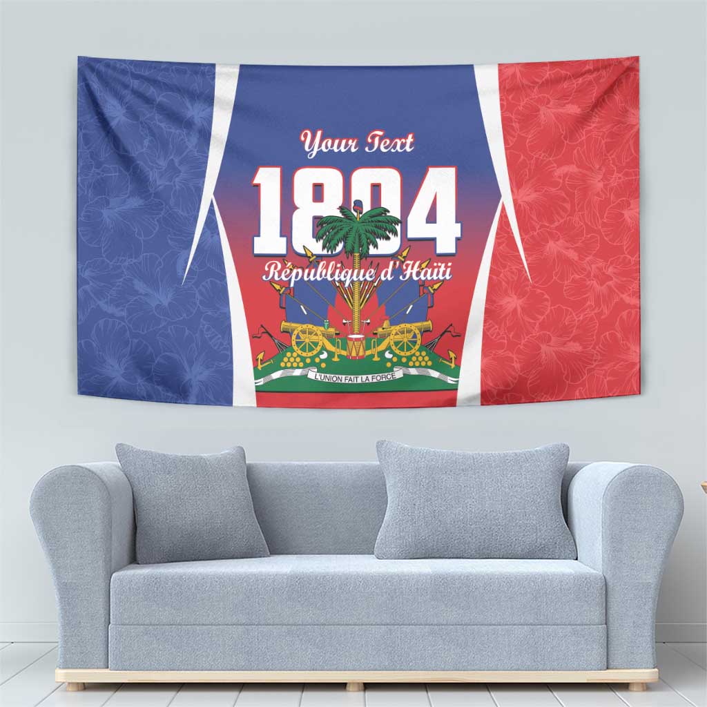 Personalized Haiti 1804 Tapestry Happy Ayiti Independence Day LT14