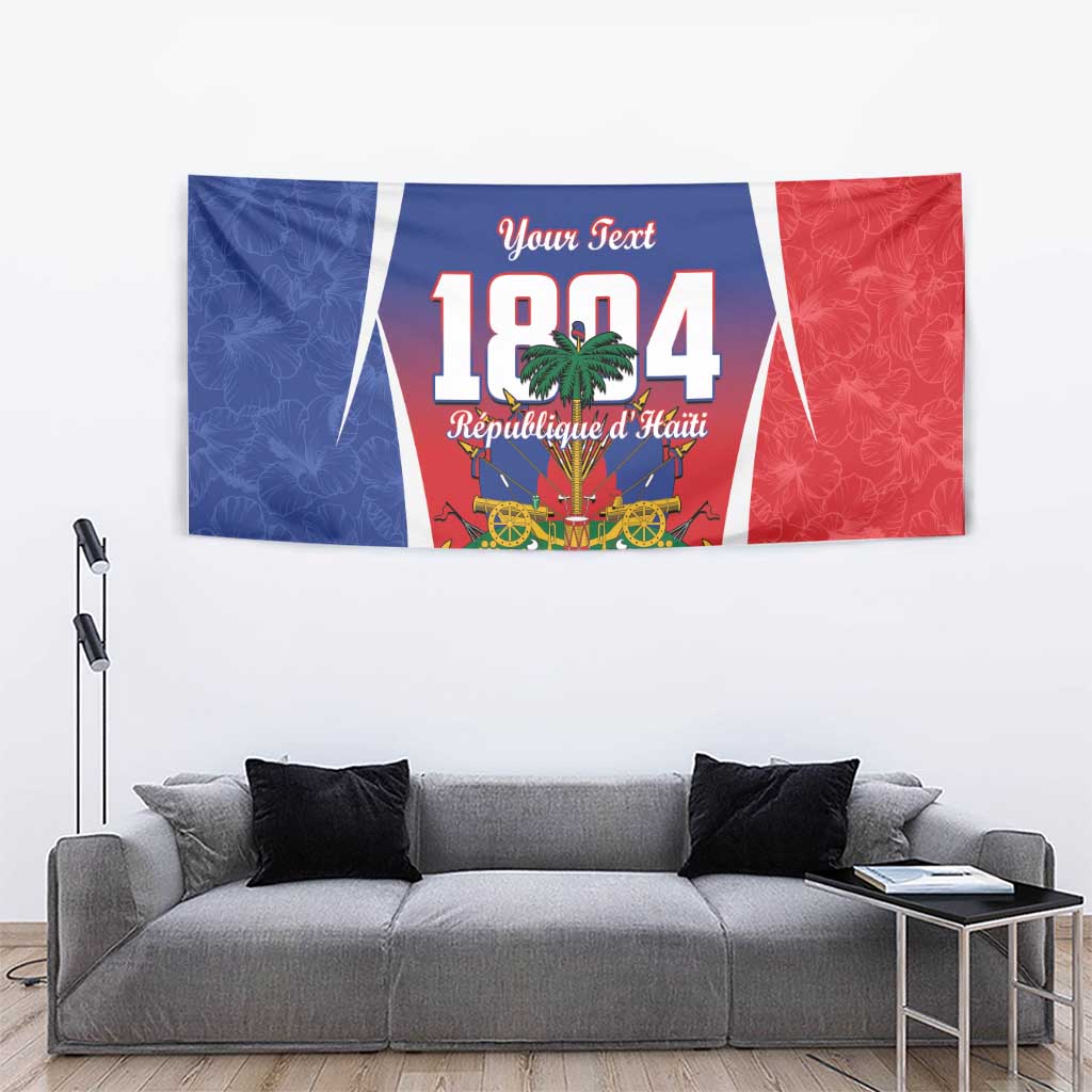 Personalized Haiti 1804 Tapestry Happy Ayiti Independence Day LT14