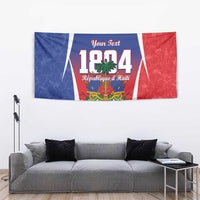 Personalized Haiti 1804 Tapestry Happy Ayiti Independence Day LT14