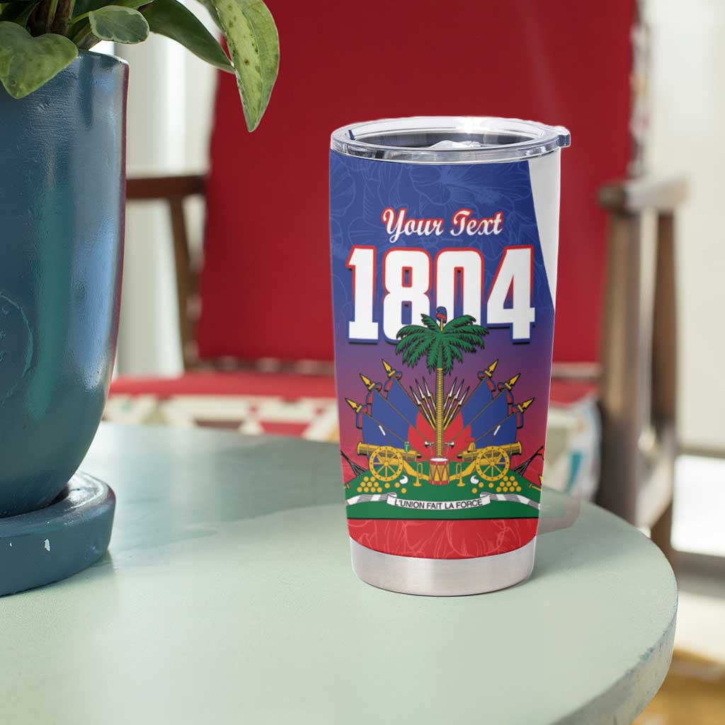 Personalized Haiti 1804 Tumbler Cup Happy Ayiti Independence Day LT14