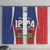 Personalized Haiti 1804 Window Curtain Happy 221st Independence Anniversary - Wonder Print Shop