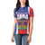 Personalized Haiti 1804 Women Polo Shirt Happy 221st Independence Anniversary - Wonder Print Shop