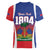 Personalized Haiti 1804 Women V-Neck T-Shirt Happy 221st Independence Anniversary - Wonder Print Shop