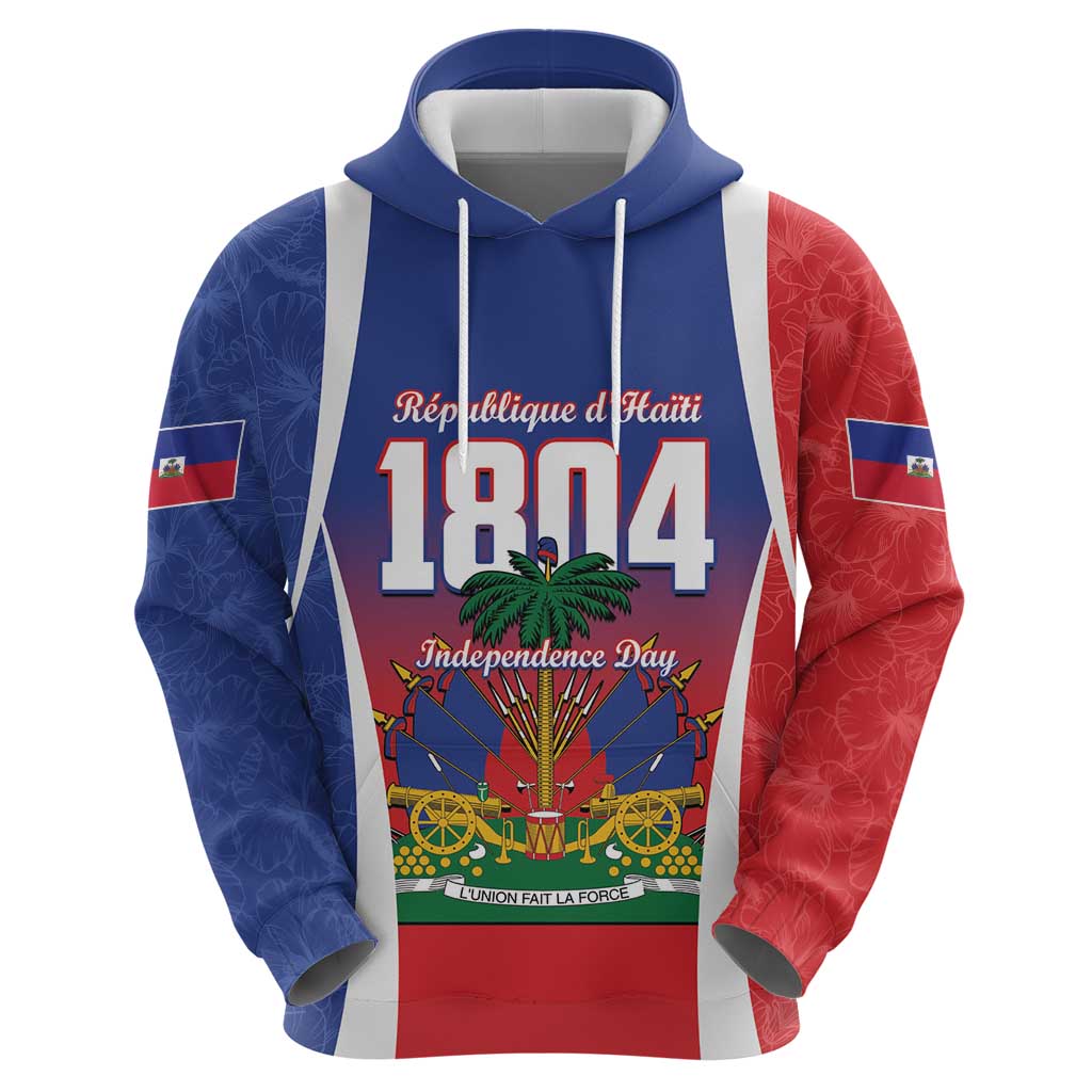 Personalized Haiti 1804 Zip Hoodie Happy Ayiti Independence Day LT14