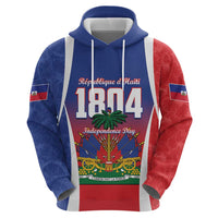 Personalized Haiti 1804 Zip Hoodie Happy Ayiti Independence Day LT14