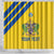 Custom Saint Lucia Football Shower Curtain 2025 Go Champions - Yellow Version
