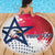 Custom United States Rugby Beach Blanket 2024 Pacific Go Eagles - Wonder Print Shop
