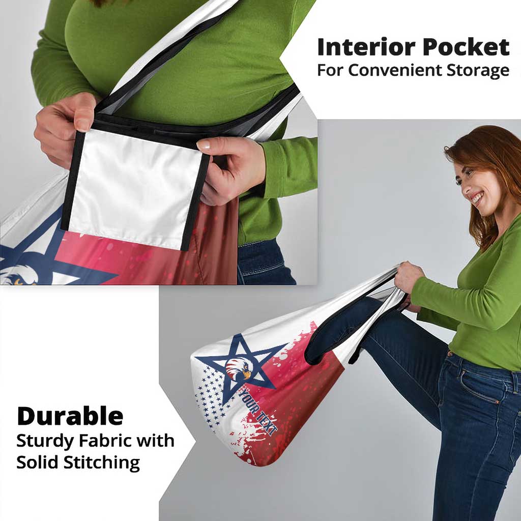 Custom United States Rugby Grocery Bag Pacific Go Eagles