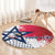 Custom United States Rugby Round Carpet 2024 Pacific Go Eagles