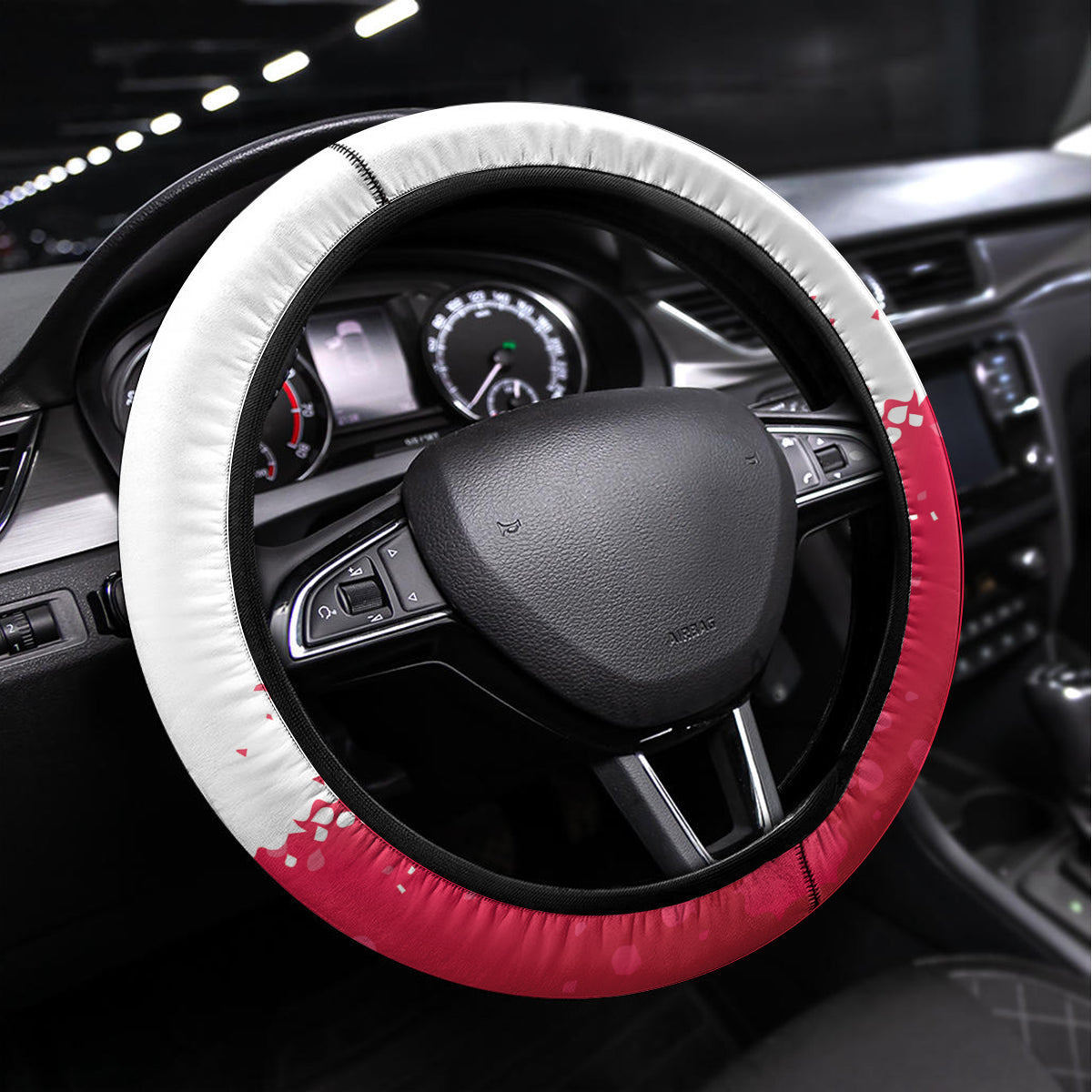 United States Rugby Steering Wheel Cover 2024 Pacific Go Eagles - Wonder Print Shop