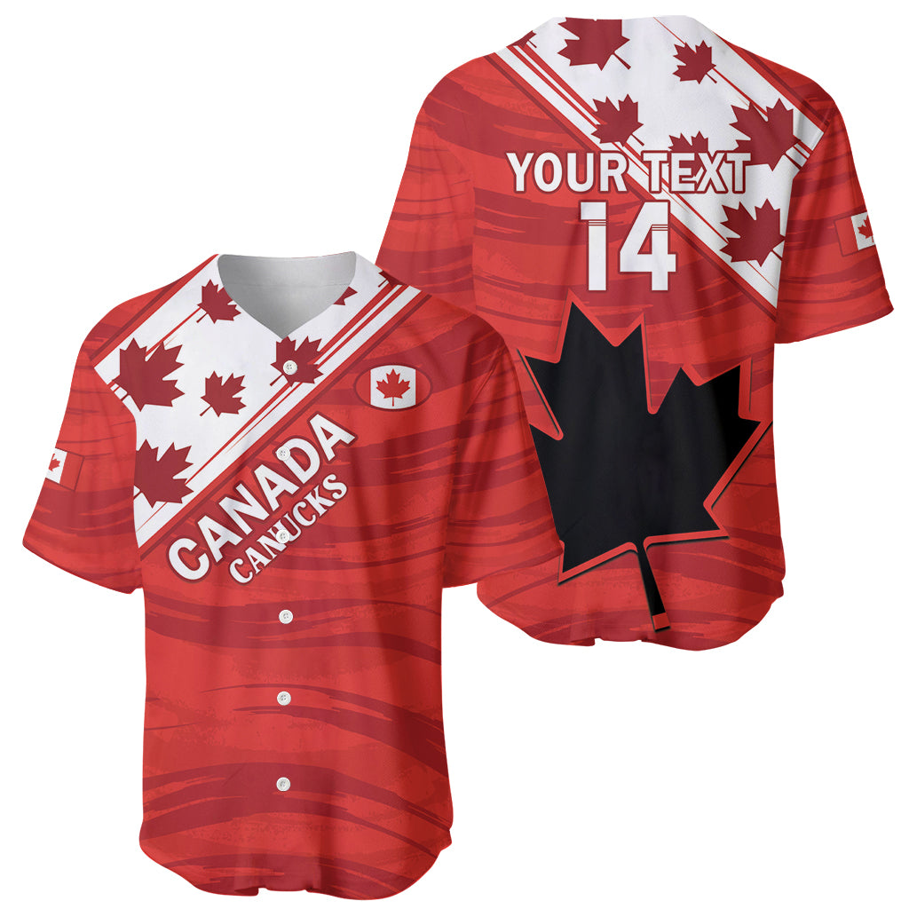Custom Canada Rugby Baseball Jersey 2024 Pacific Go Canucks - Wonder Print Shop