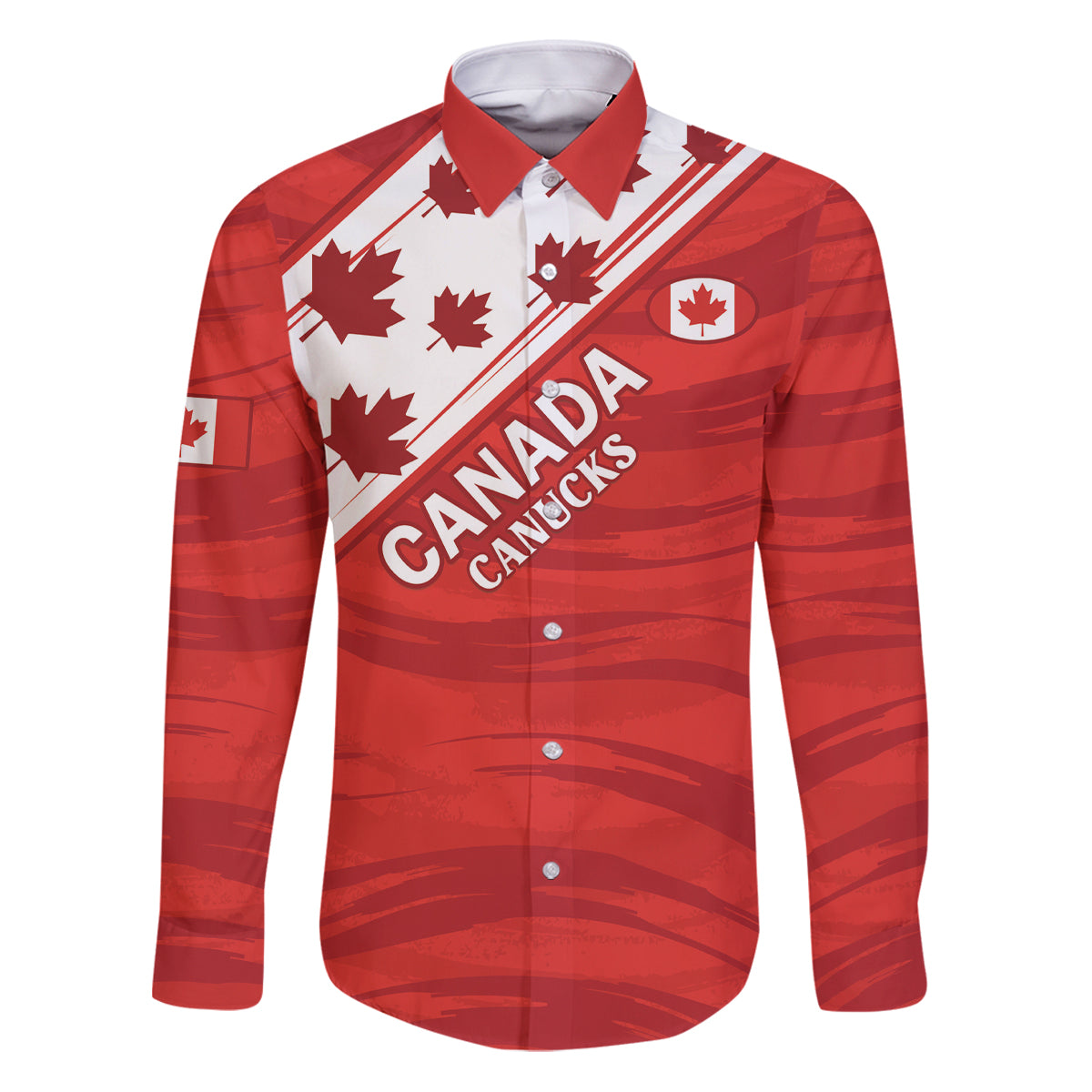 Custom Canada Rugby Family Matching Puletasi and Hawaiian Shirt 2024 Pacific Go Canucks - Wonder Print Shop