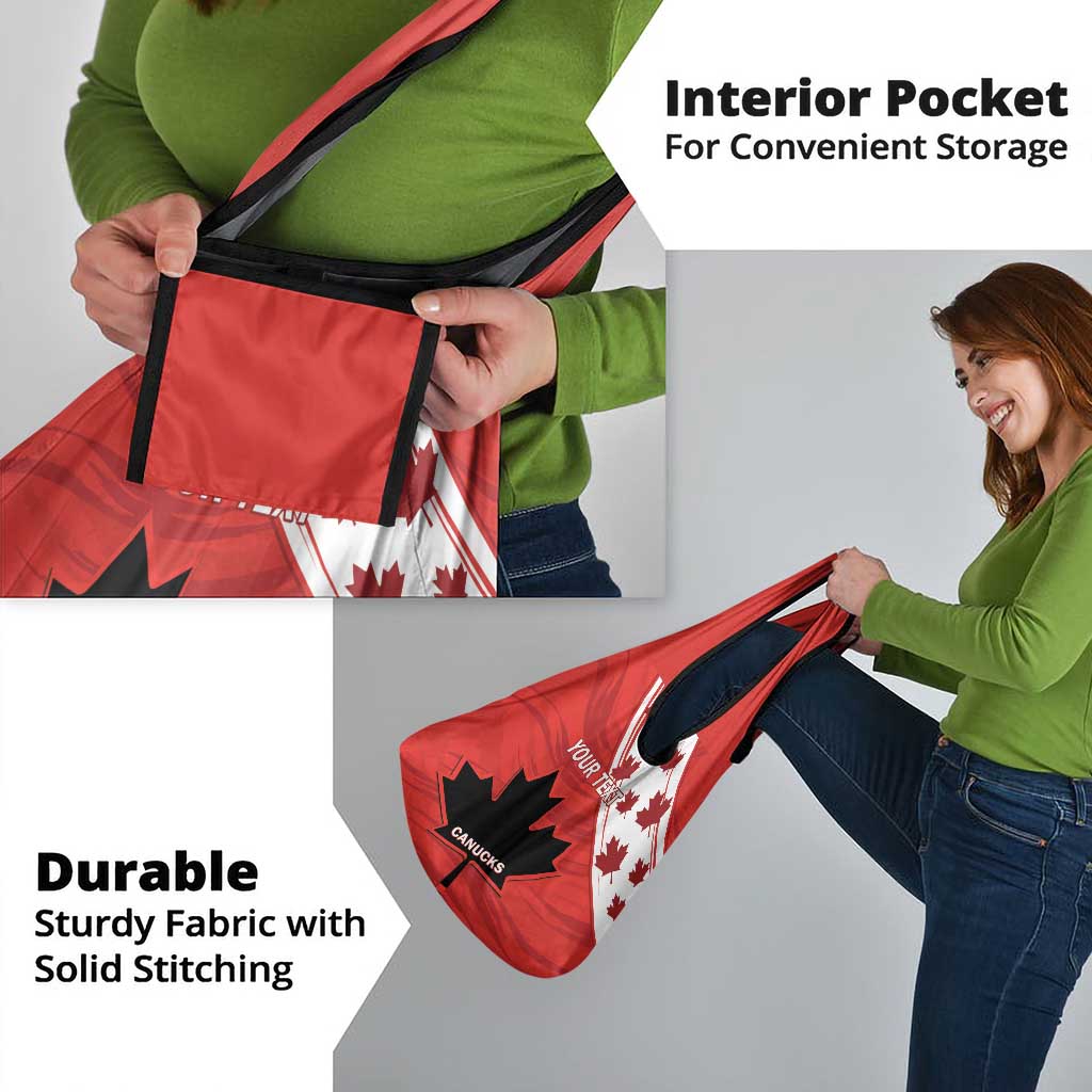 Custom Canada Rugby Grocery Bag Pacific Go Canucks