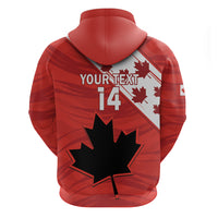 Custom Canada Rugby Hoodie 2024 Pacific Go Canucks - Wonder Print Shop