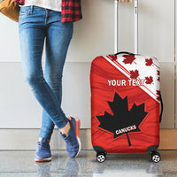 Custom Canada Rugby Luggage Cover 2024 Pacific Go Canucks - Wonder Print Shop