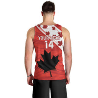 Custom Canada Rugby Men Tank Top 2024 Pacific Go Canucks - Wonder Print Shop