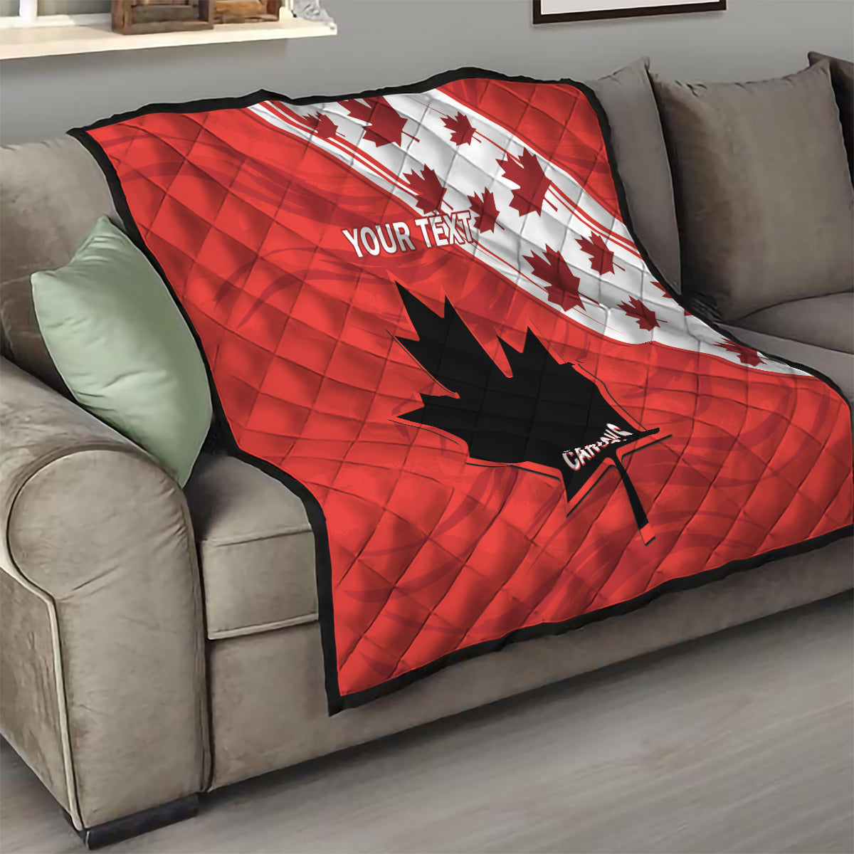Custom Canada Rugby Quilt 2024 Pacific Go Canucks - Wonder Print Shop