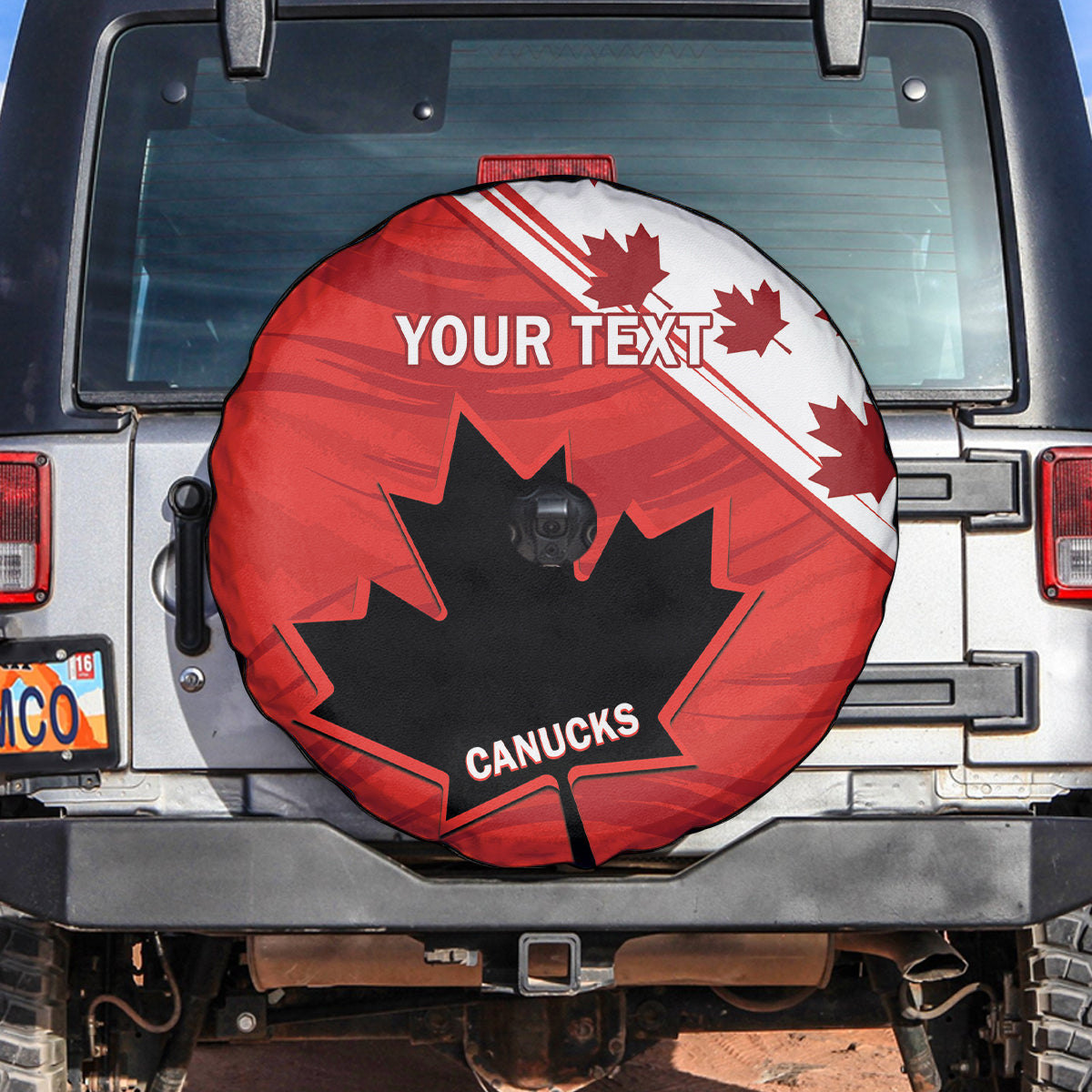 Custom Canada Rugby Spare Tire Cover 2024 Pacific Go Canucks - Wonder Print Shop