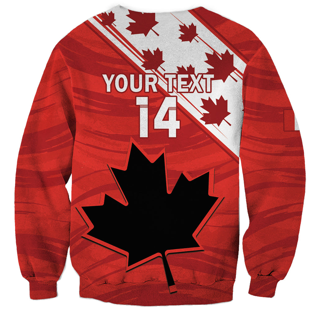 Custom Canada Rugby Sweatshirt 2024 Pacific Go Canucks - Wonder Print Shop