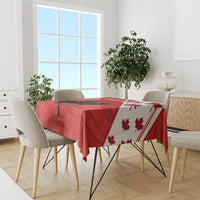 Custom Canada Rugby Tablecloth 2024 Pacific Go Canucks - Wonder Print Shop