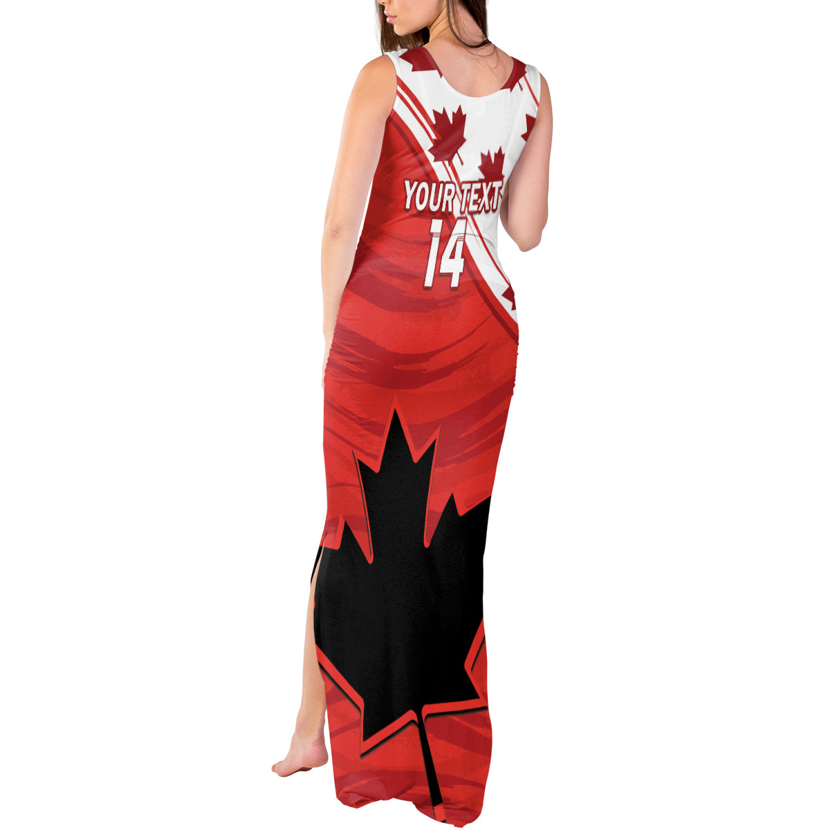Custom Canada Rugby Tank Maxi Dress 2024 Pacific Go Canucks - Wonder Print Shop