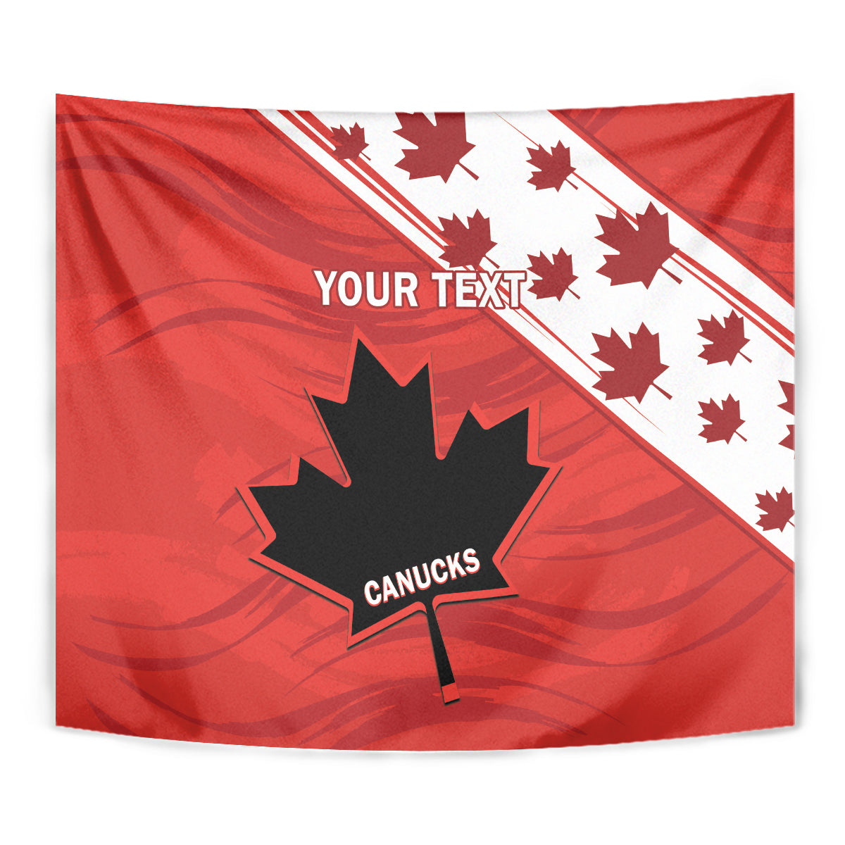 Custom Canada Rugby Tapestry 2024 Pacific Go Canucks - Wonder Print Shop