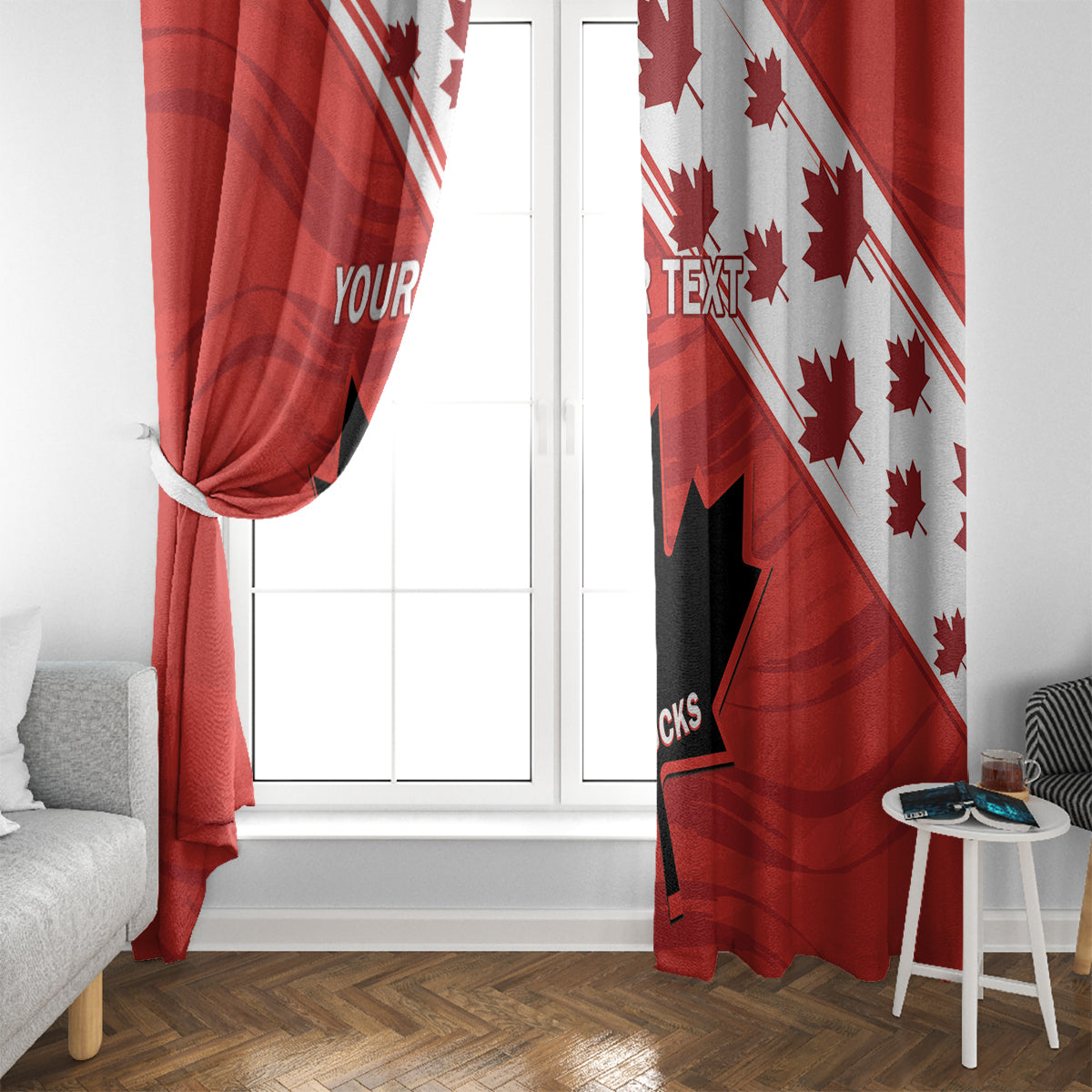 Custom Canada Rugby Window Curtain 2024 Pacific Go Canucks - Wonder Print Shop