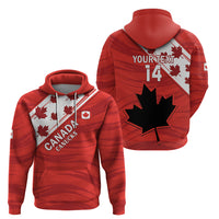 Custom Canada Rugby Zip Hoodie 2024 Pacific Go Canucks - Wonder Print Shop