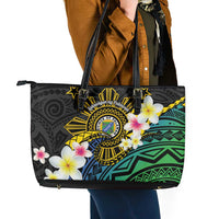 Lalawigan ng Palawan Leather Tote Bag Philippines Province Land of Promise