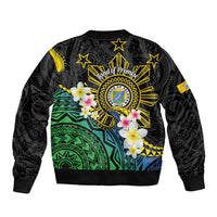 Lalawigan ng Palawan Sleeve Zip Bomber Jacket Philippines Province Land of Promise