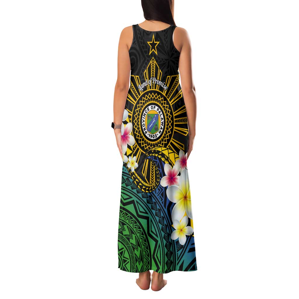 Lalawigan ng Palawan Tank Maxi Dress Philippines Province Land of Promise