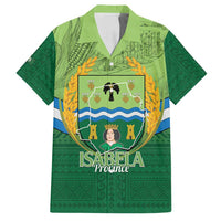 Isabela Philippines Family Matching Long Sleeve Bodycon Dress and Hawaiian Shirt Queen Province Of The North