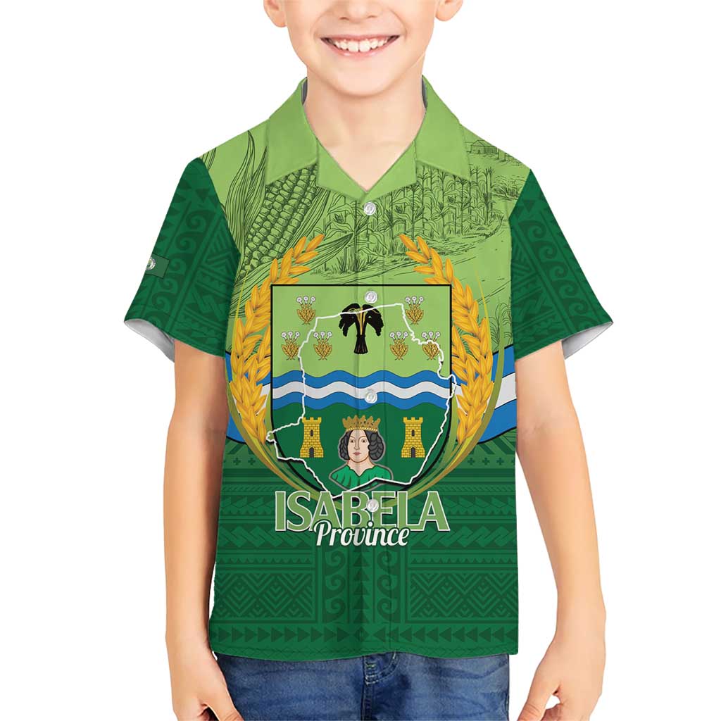 Isabela Philippines Family Matching Short Sleeve Bodycon Dress and Hawaiian Shirt Queen Province Of The North