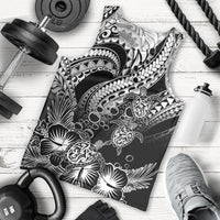 personalised-polynesian-men-tank-top-tribal-honu-turtle-with-hibiscus-white-version