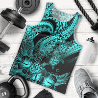 personalised-polynesian-men-tank-top-tribal-honu-turtle-with-hibiscus-turquoise-version