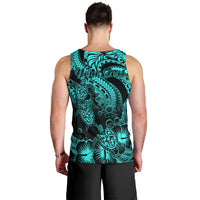 personalised-polynesian-men-tank-top-tribal-honu-turtle-with-hibiscus-turquoise-version