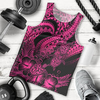 personalised-polynesian-men-tank-top-tribal-honu-turtle-with-hibiscus-pink-version