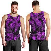 personalised-polynesian-men-tank-top-tribal-honu-turtle-with-hibiscus-purple-version