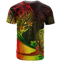 Personalised Polynesian Tribal T Shirt Unique Reggae - Wonder Print Shop