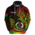 Custom Vanuatu Hoodie Reggae Polynesia Long God Yumi Stanap - Wonder Print Shop