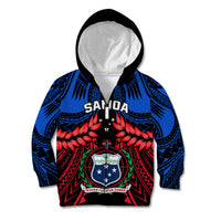 Samoa Kid Hoodie Heritage Festival Samoan Tattoo With Ula Fala Kava Bowl - Wonder Print Shop