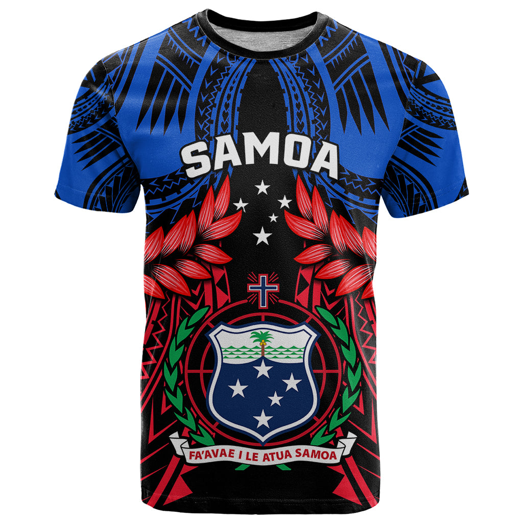Samoa T Shirt Heritage Festival Samoan Tattoo With Ula Fala Kava Bowl - Wonder Print Shop