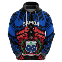 Personalised Samoa Hoodie Heritage Festival Samoan Tattoo With Ula Fala Kava Bowl - Wonder Print Shop