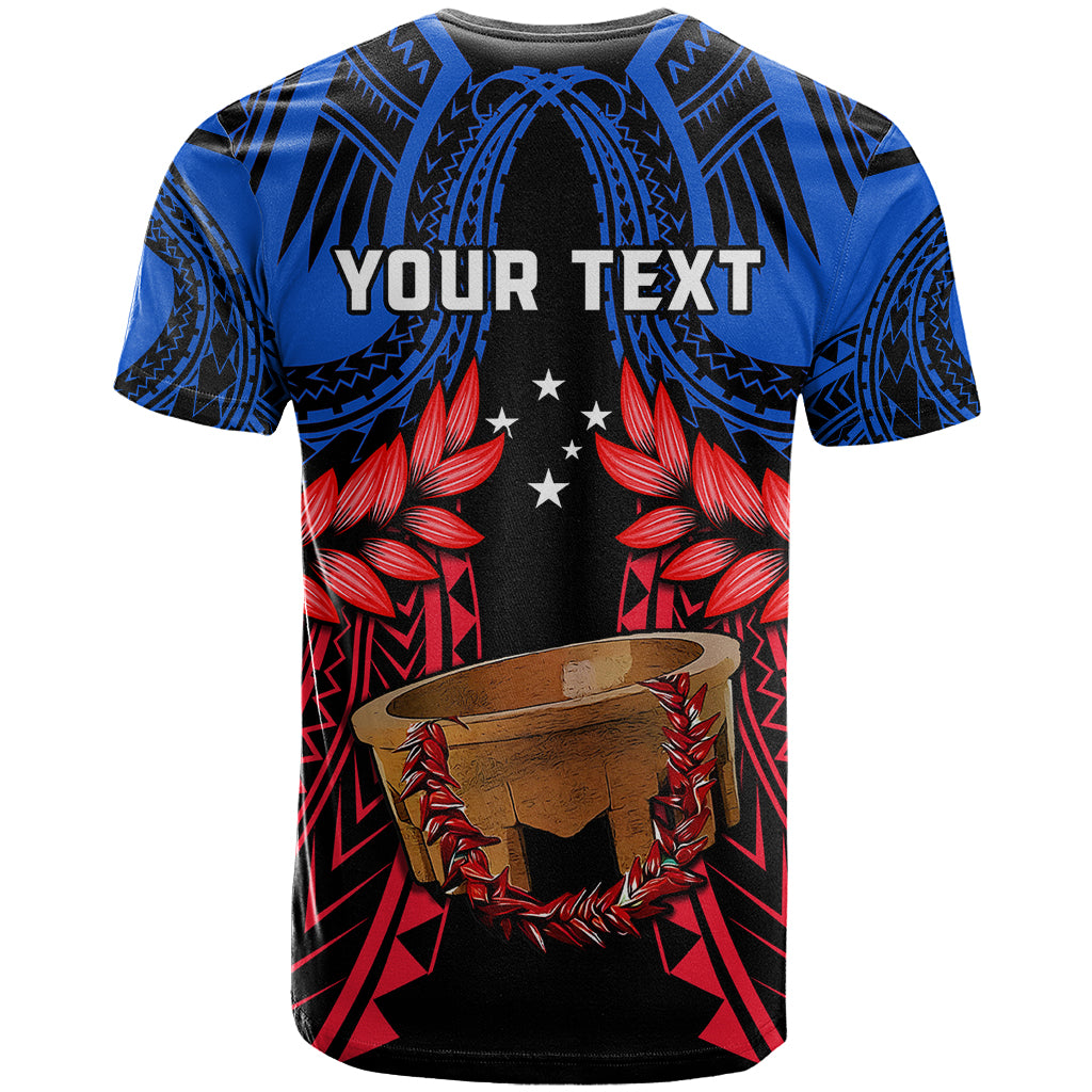 Personalised Samoa T Shirt Heritage Festival Samoan Tattoo With Ula Fala Kava Bowl - Wonder Print Shop