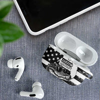 Alligator Alcatraz AirPods Case Cool Gator Everglades USA Grunge Flag - Wonder Print Shop