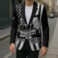 Alligator Alcatraz Blazer Cool Gator Everglades USA Grunge Flag - Wonder Print Shop