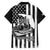 Alligator Alcatraz Family Matching Summer Maxi Dress and Hawaiian Shirt Cool Gator Everglades USA Grunge Flag - Wonder Print Shop