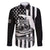 Alligator Alcatraz Family Matching Summer Maxi Dress and Hawaiian Shirt Cool Gator Everglades USA Grunge Flag - Wonder Print Shop
